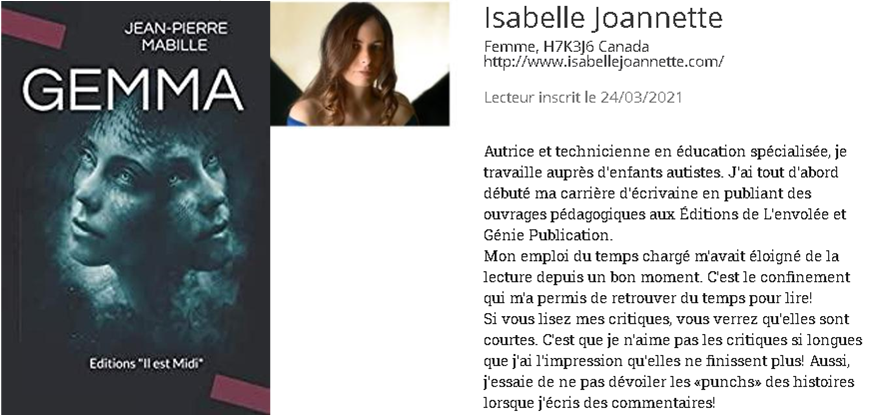 Critique joannet 1